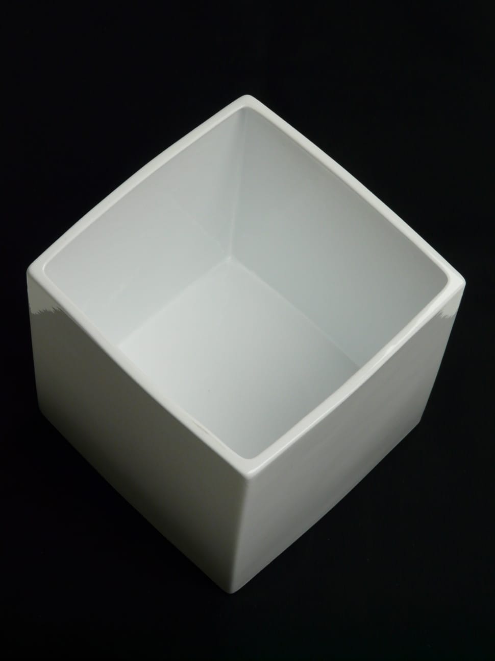 white ceramic square bowl preview
