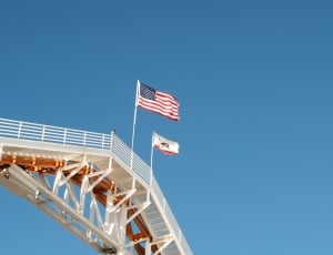 low angle photography of american flag thumbnail
