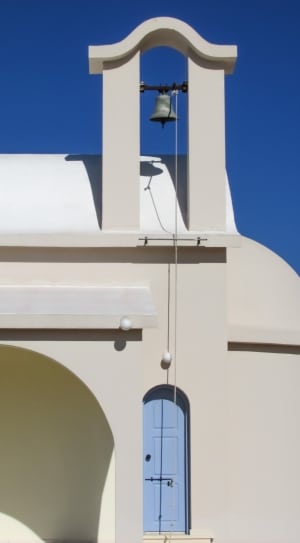 gray church bell during daytime thumbnail