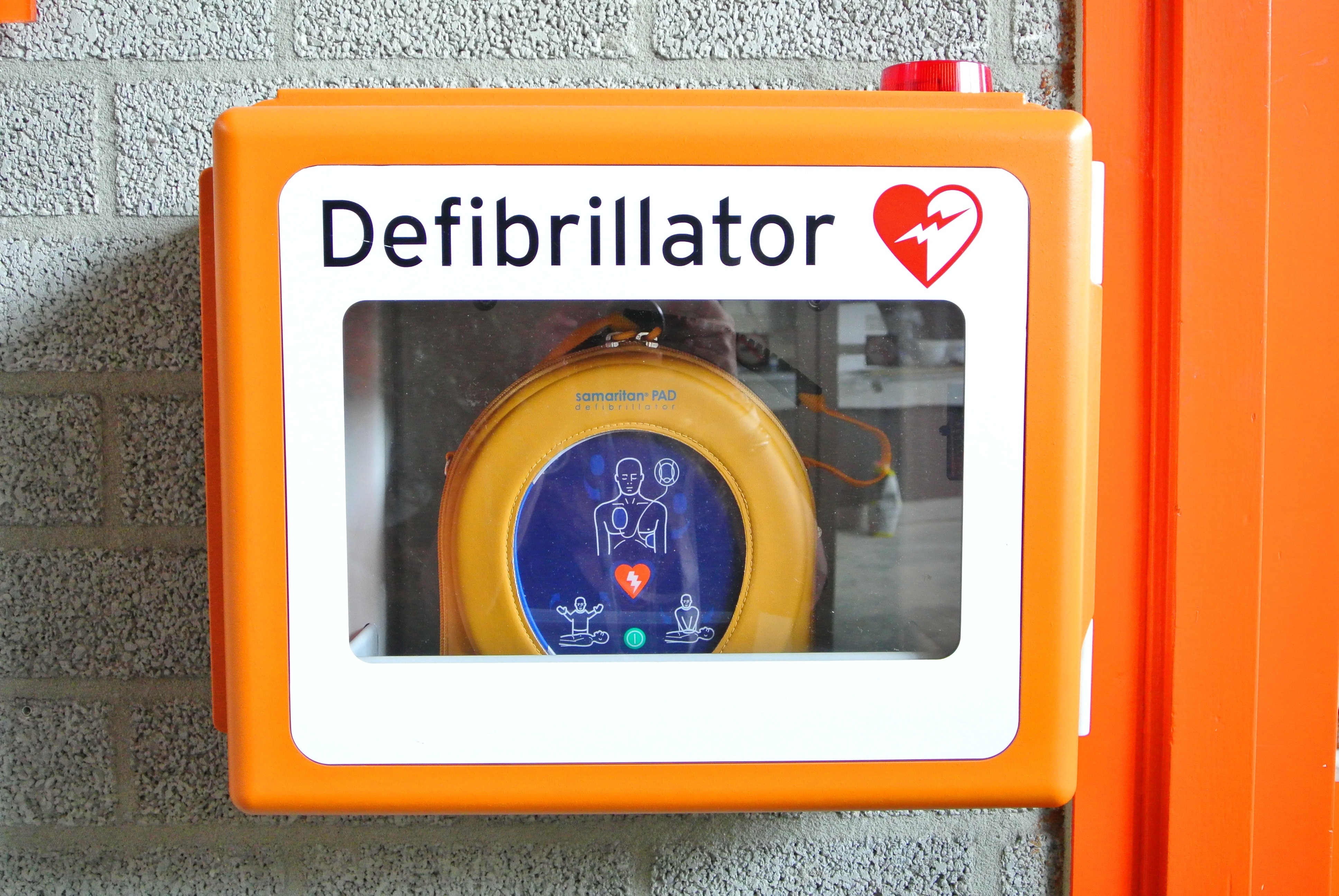 defibrillator box