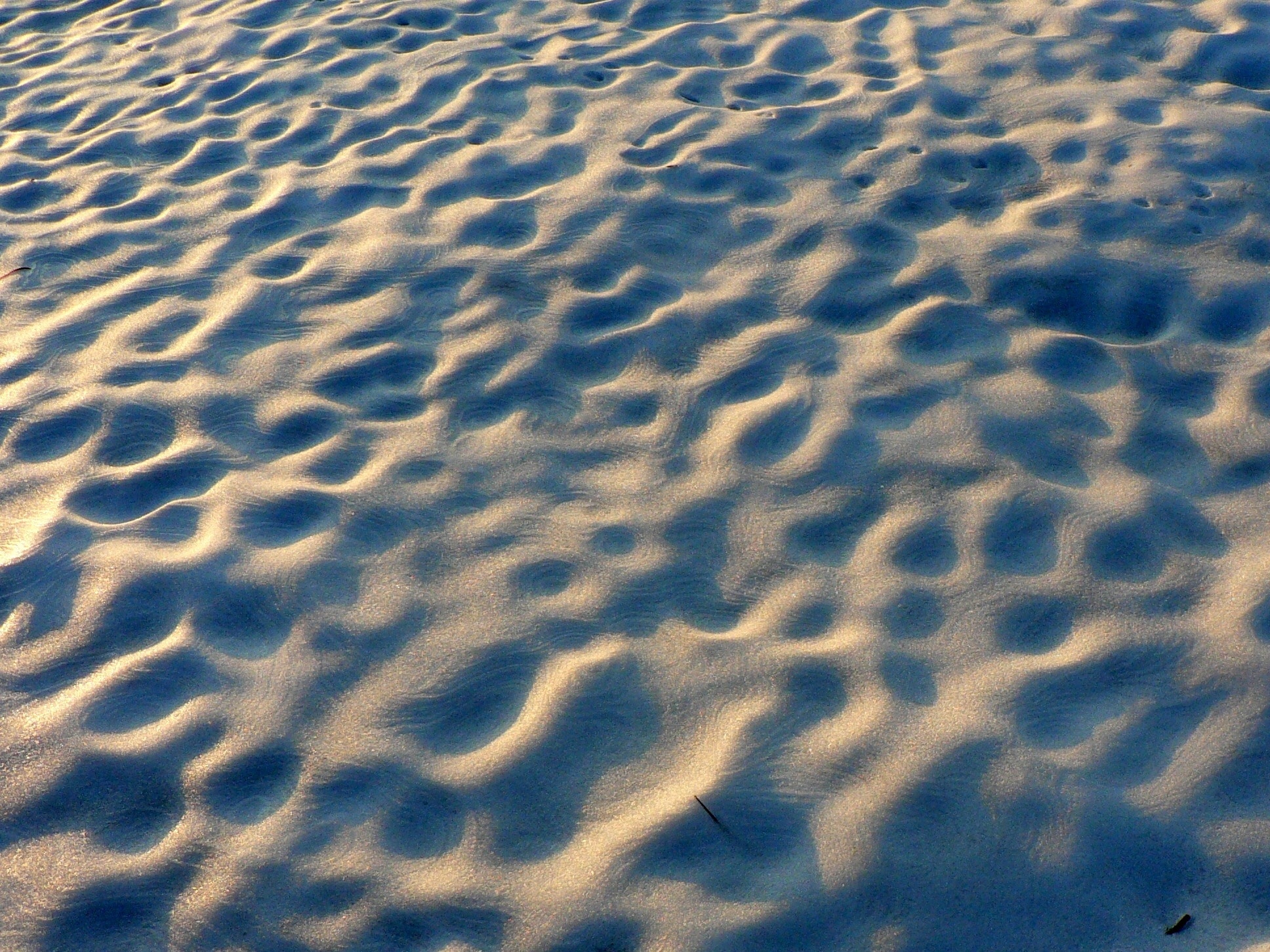 snow sand