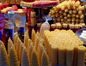 assorted color candles thumbnail