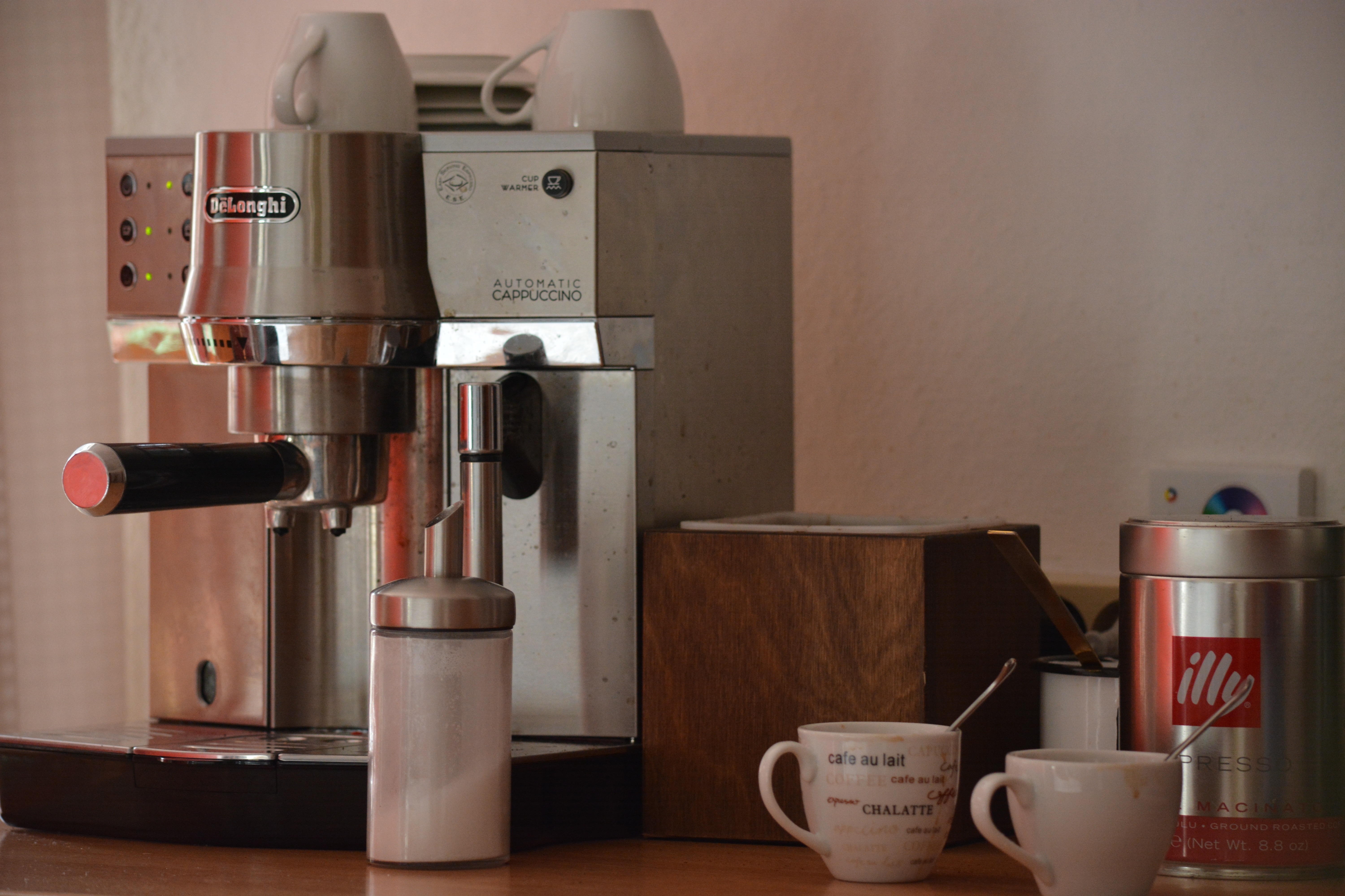 gray espresso machine
