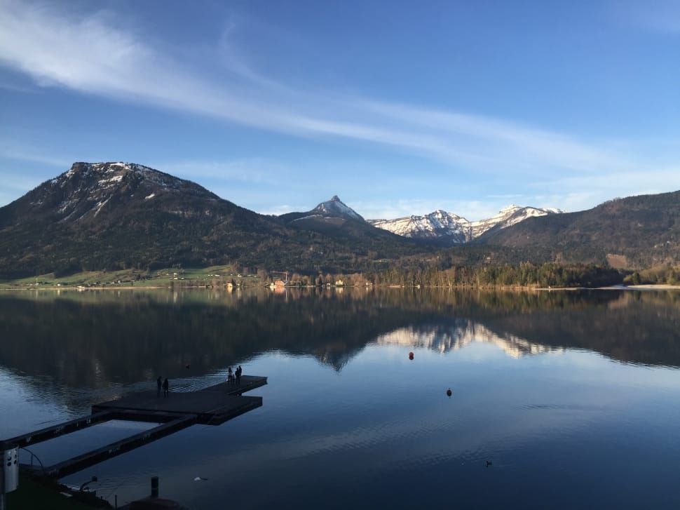 Alps, Austria, Mountain, Lake, Nature, reflection, lake preview