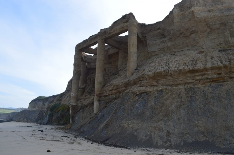 brown and gray structure photography preview