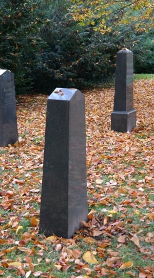3 black granite tombstone thumbnail