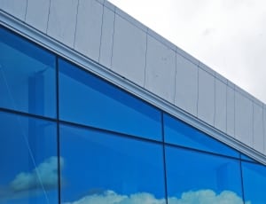 blue window glass panel thumbnail