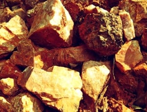 pile of brown rocks thumbnail