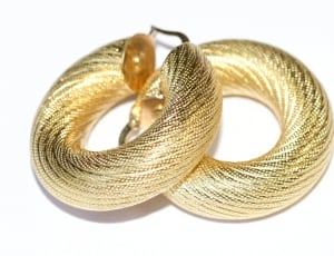 silver gold earrings thumbnail
