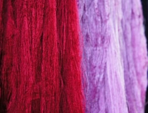 red and purple fringe textile thumbnail