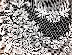 white floral textile thumbnail