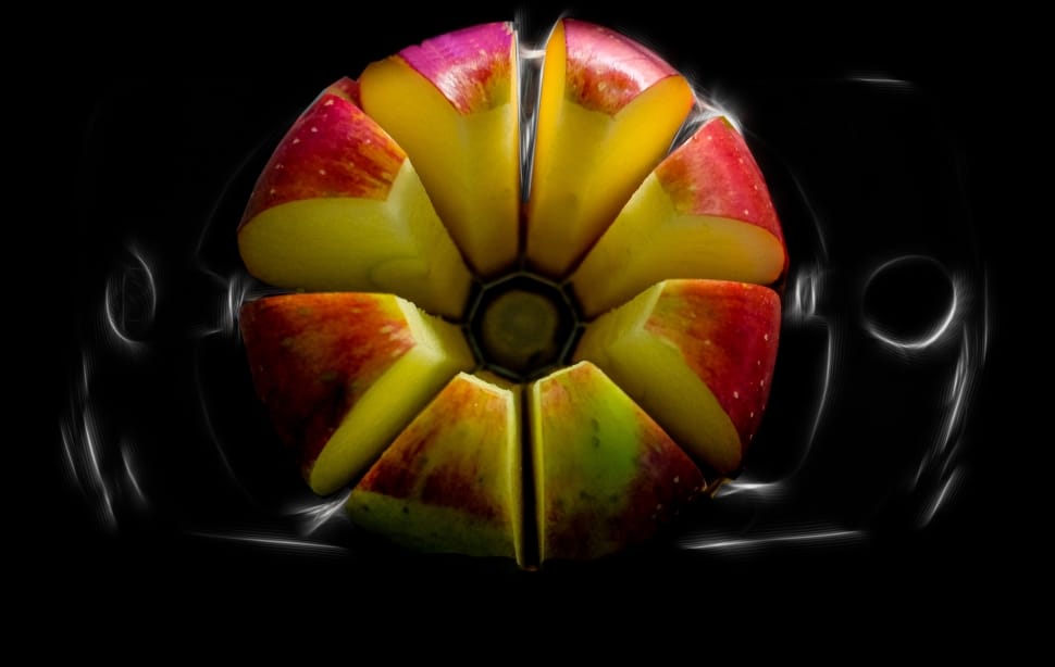 sliced ripe apple preview