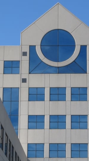 blue and gray building thumbnail