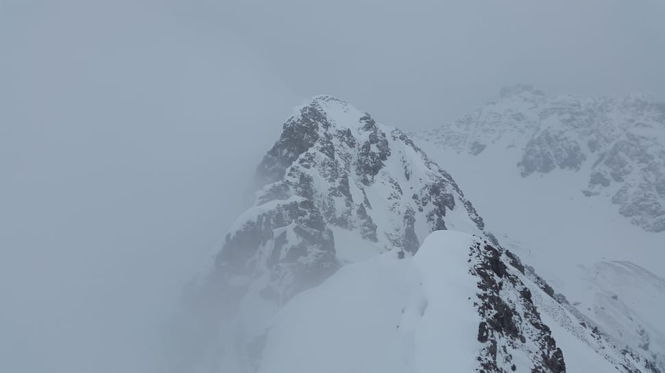 snowy mountain range preview