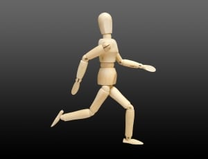 human brown wooden action figure thumbnail
