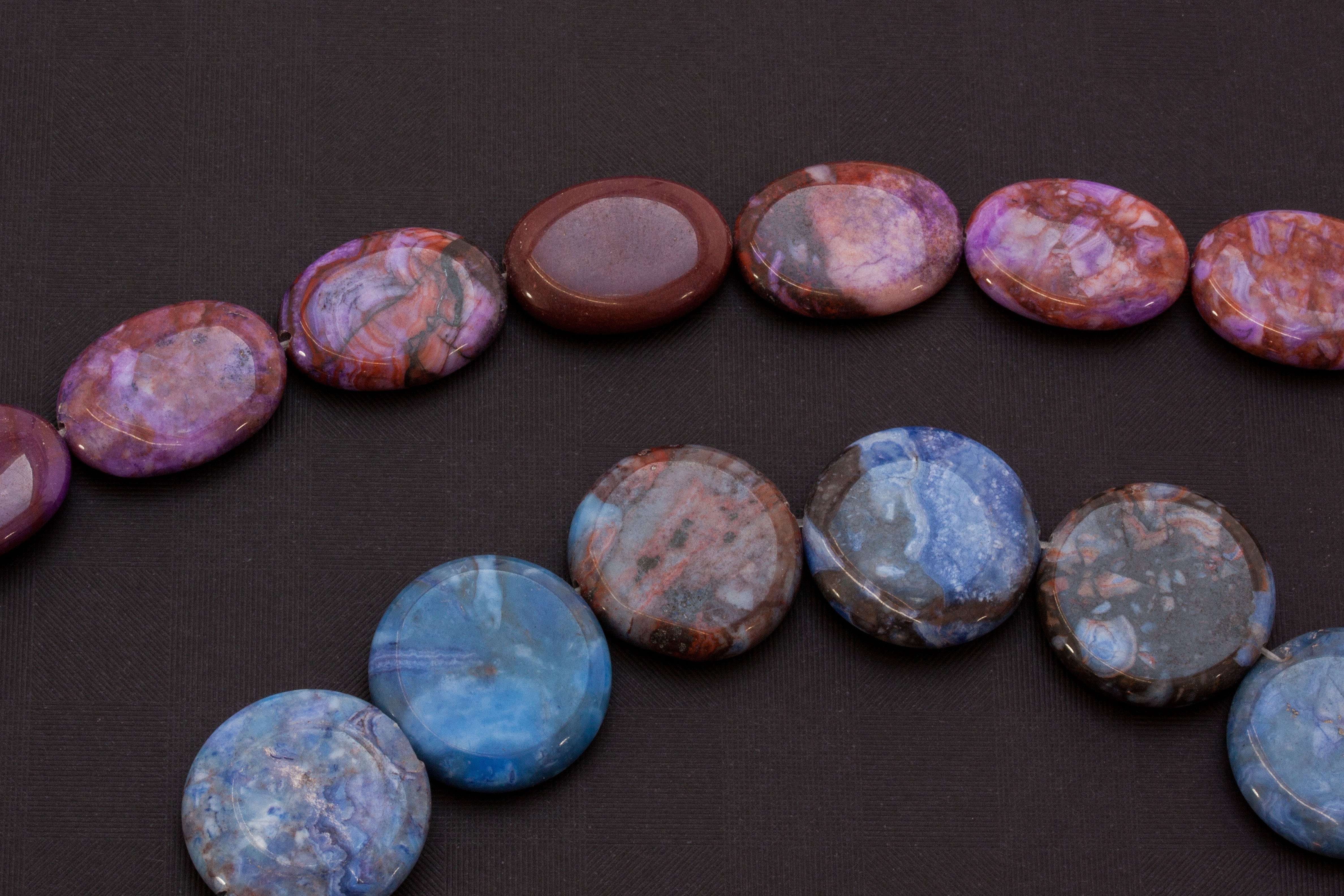 round stone bead accessory