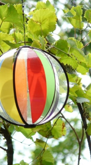 red green and orange round lamp case thumbnail