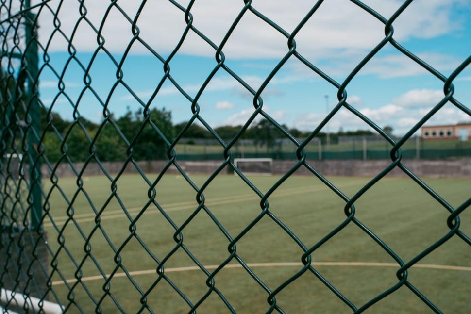close up photo of chain link fence preview