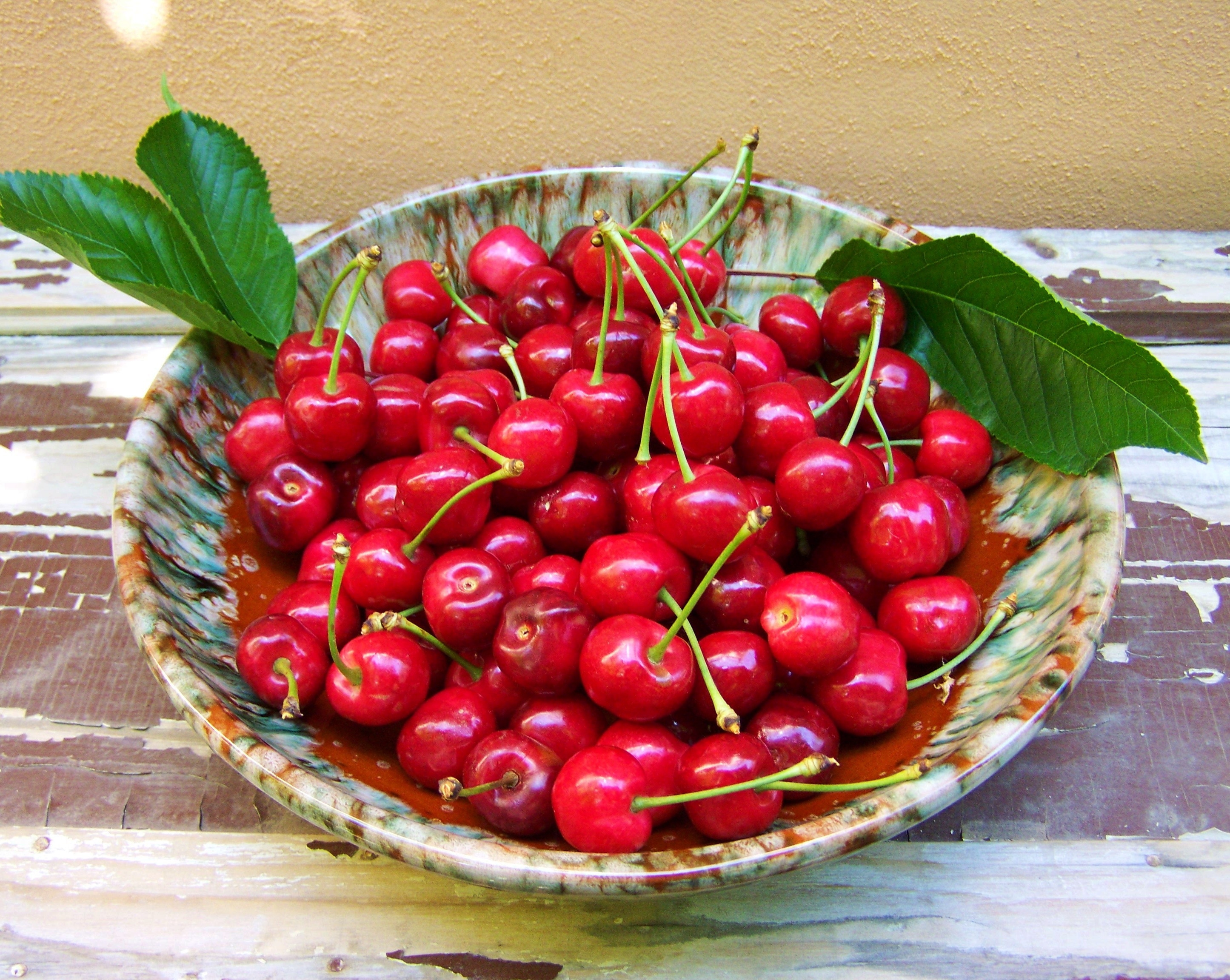 pile of red round fruit