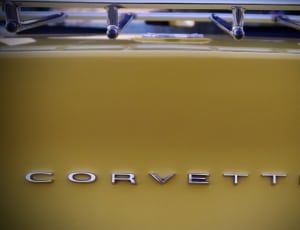 stainless steel corvette emblem thumbnail