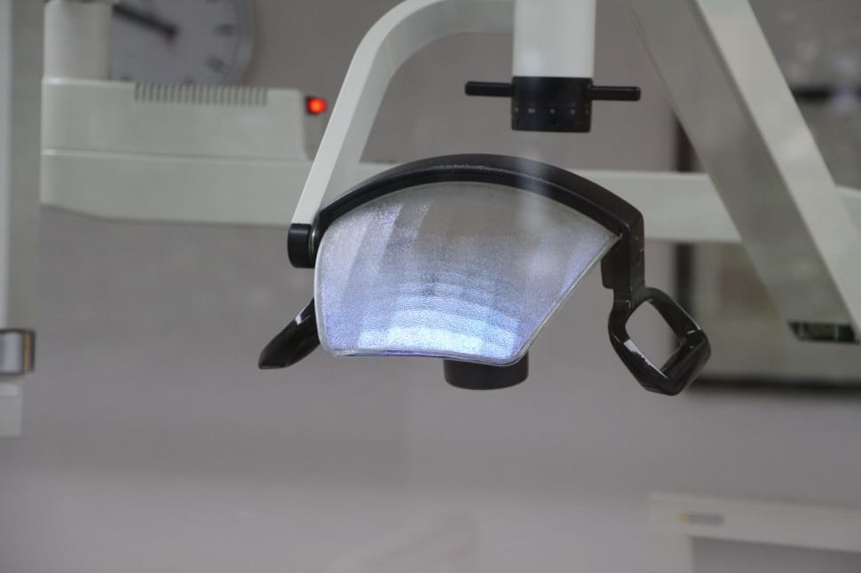black and gray dental unit head lamp preview