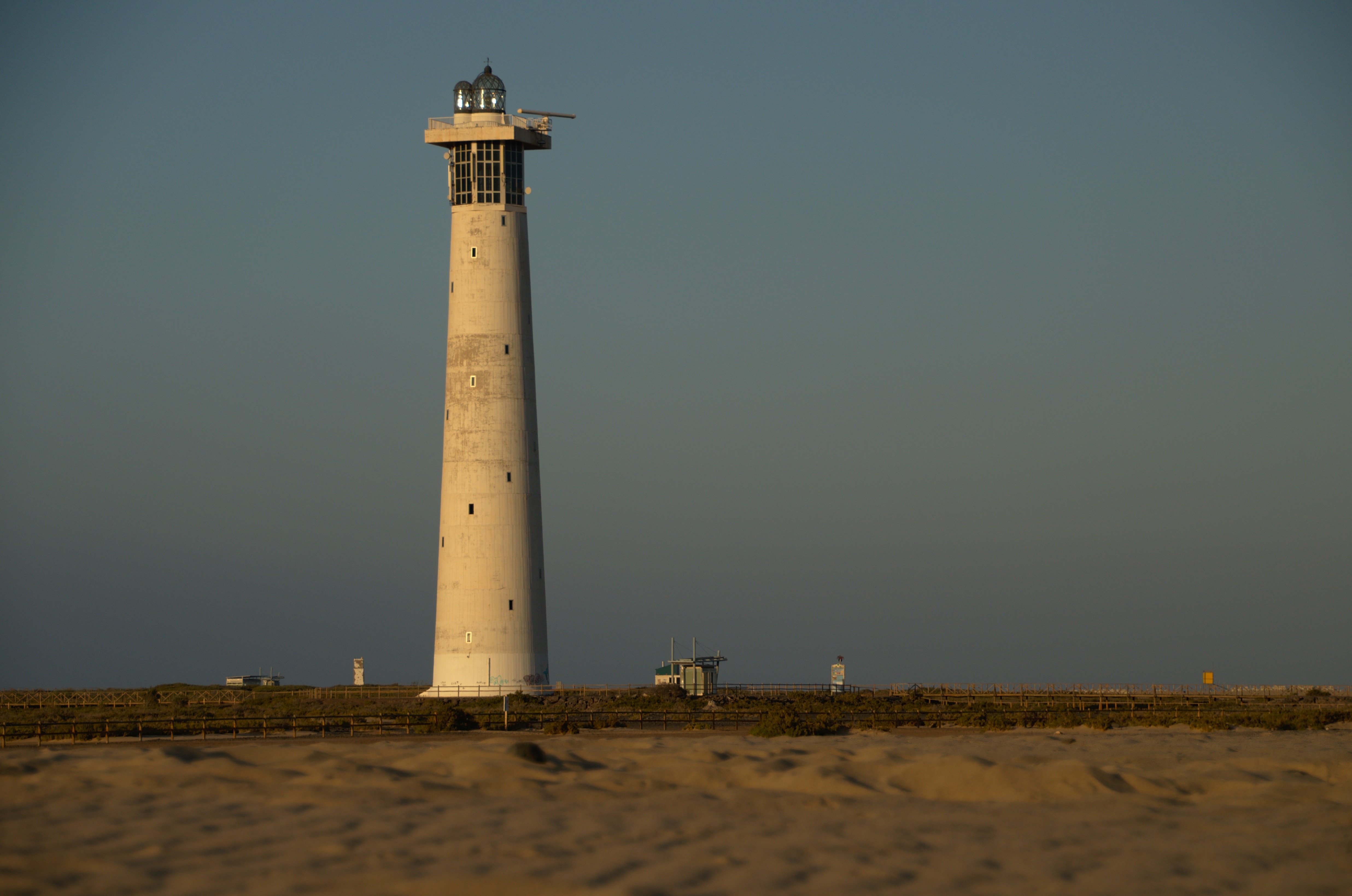 grey lighthouse tower