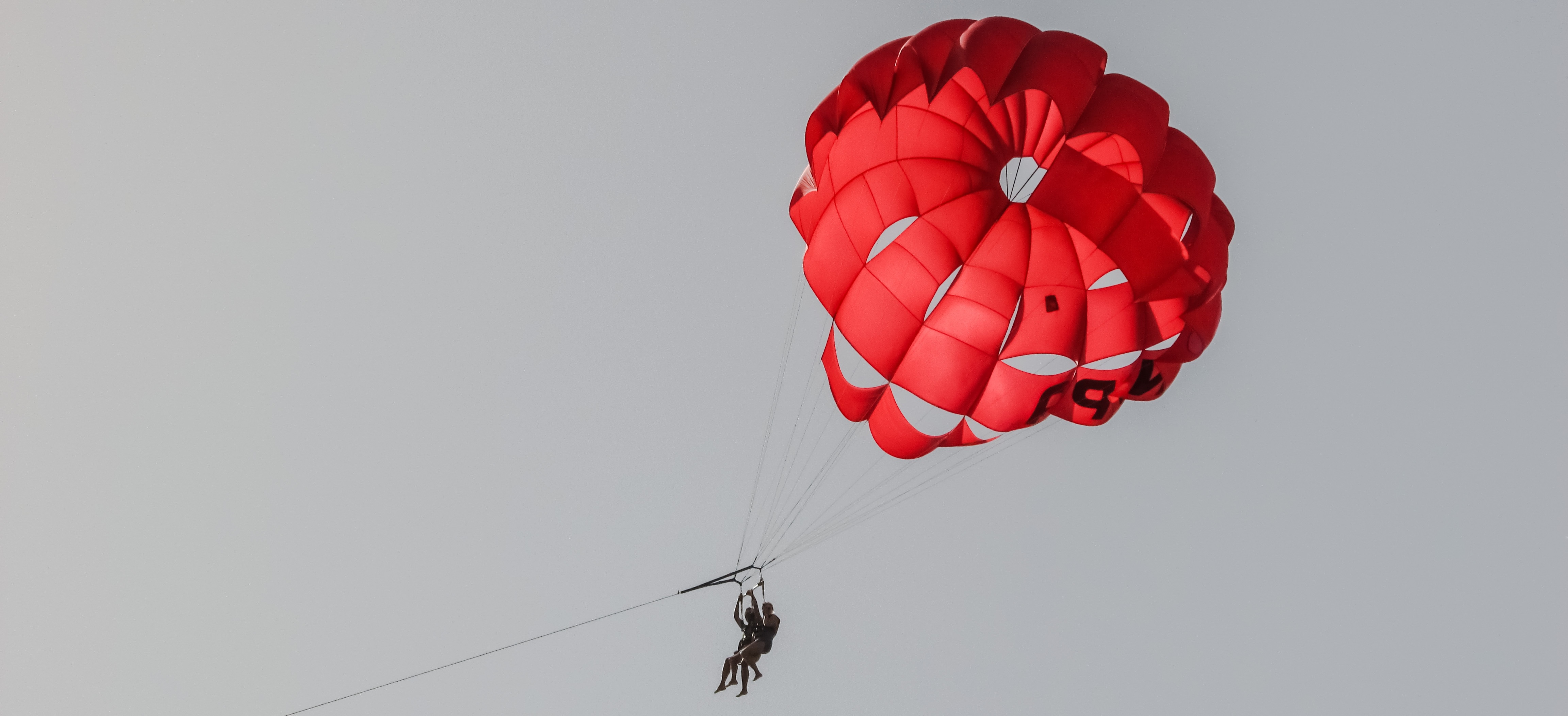red parachute