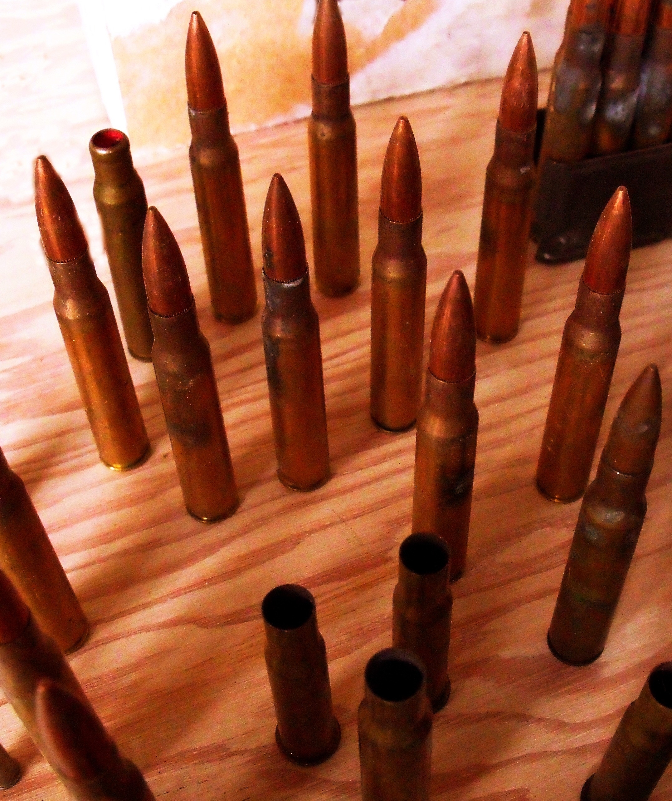 rifle bullet lot