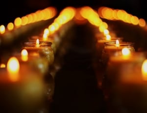 lightened votive candle lot thumbnail