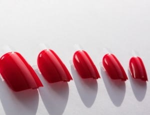 red nail stickers thumbnail