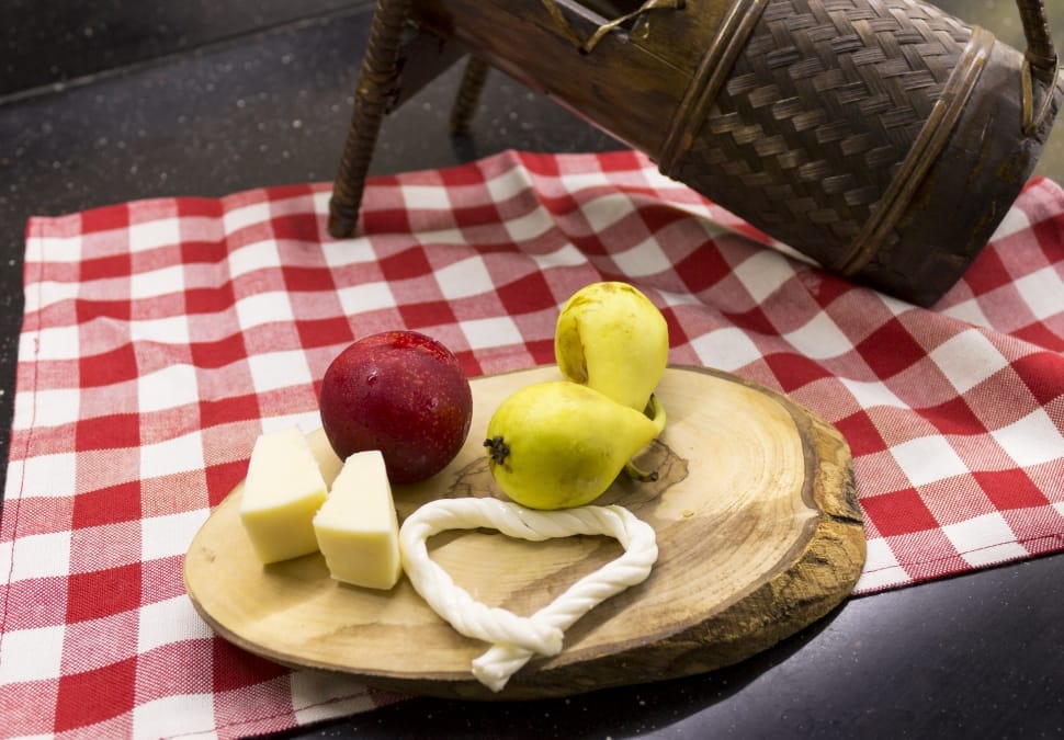 3 assorted cheese with chopping board preview