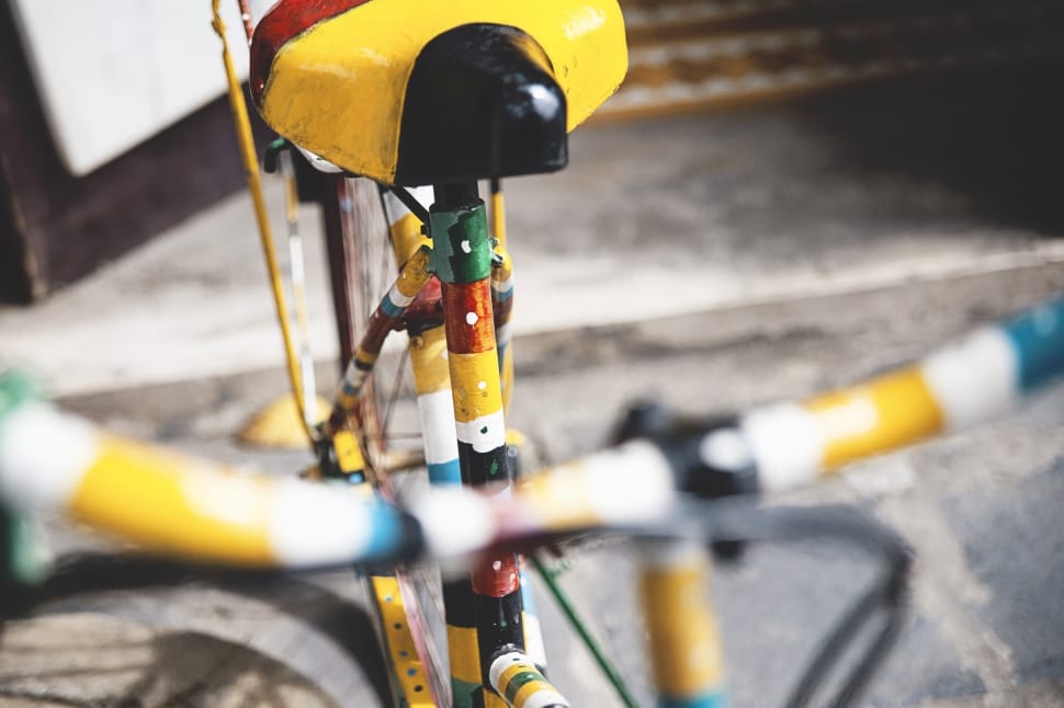 yellow and black hard tail bicycle preview