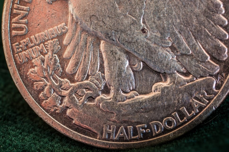 silver us half dollar coin preview