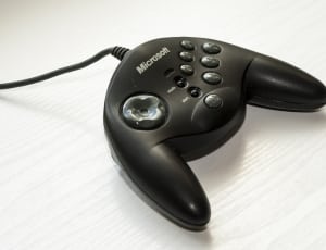 black microsoft controller thumbnail