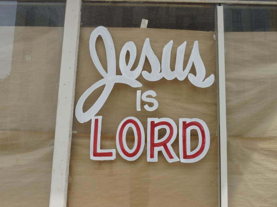 jesus is lord cutouts decoration preview