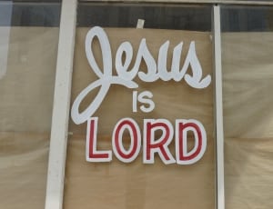 jesus is lord cutouts decoration thumbnail