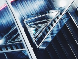 high angle photo of stairs thumbnail
