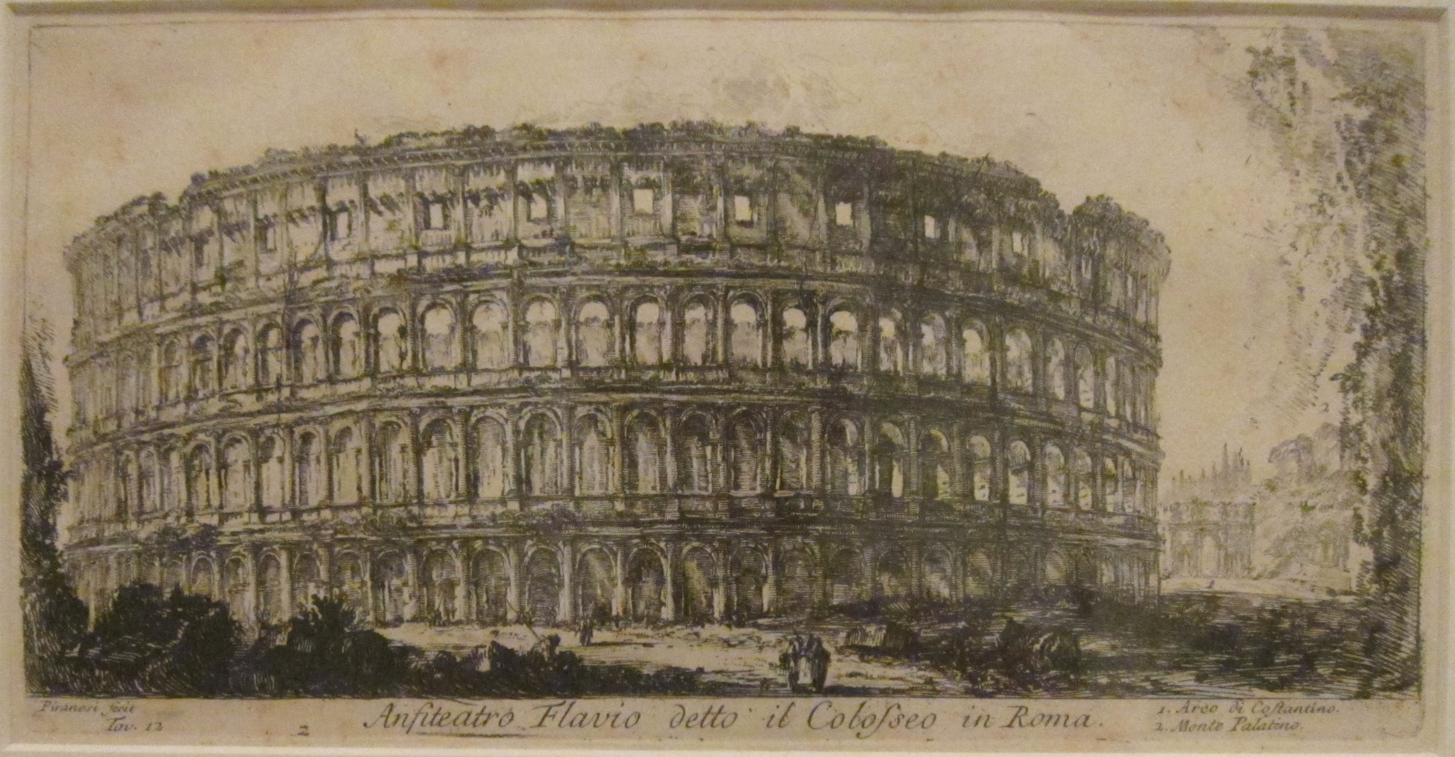 roman coliseum painting