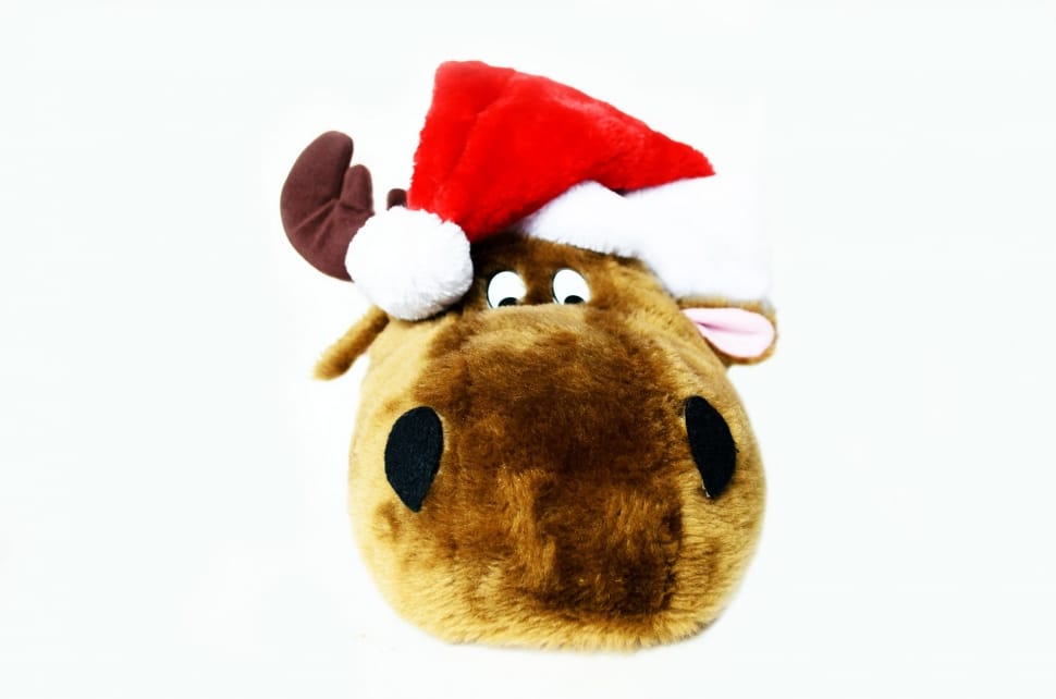 brown deer head plush toy preview