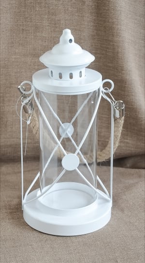 white metal lantern thumbnail