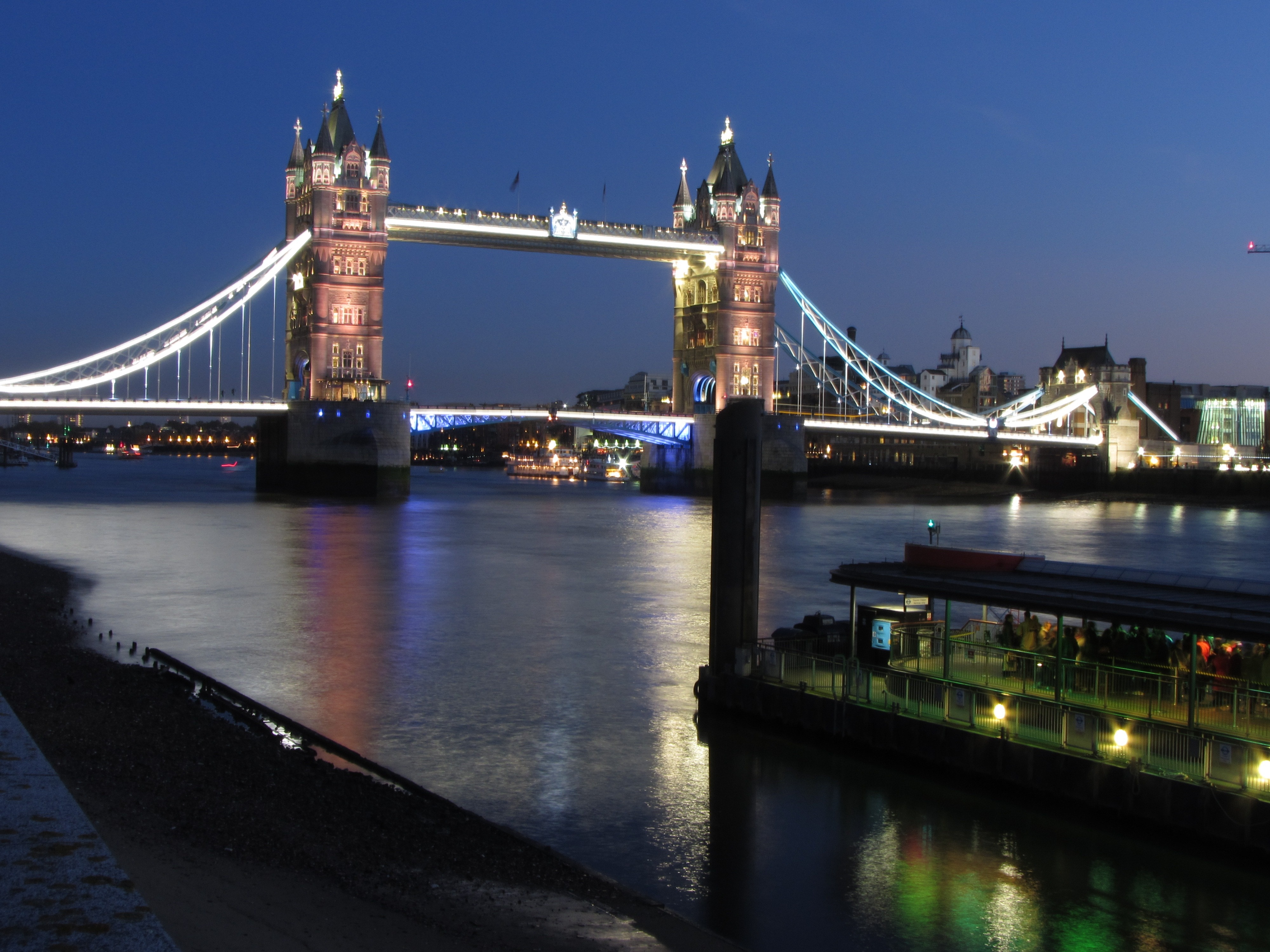 tower bridge in london england