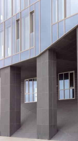 gray concrete curtained wall building thumbnail