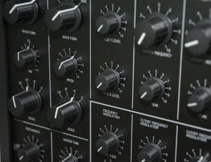 black audio mixer thumbnail