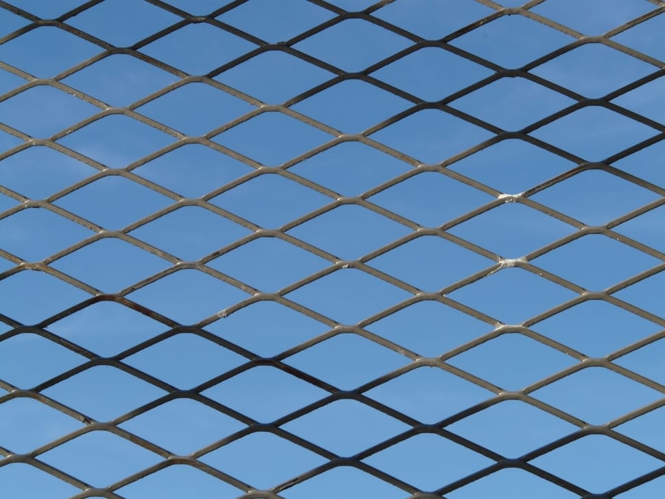 gray metal chain link fence preview