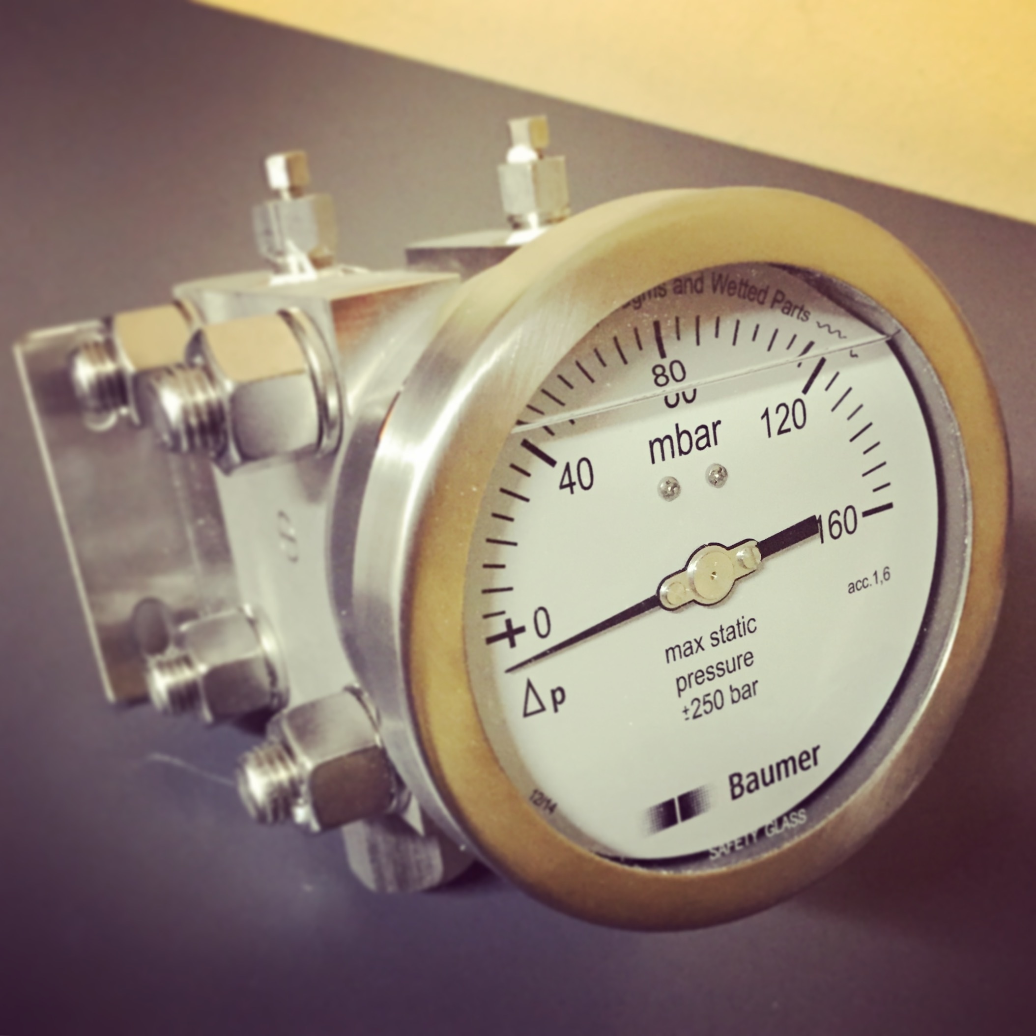 baumer gauge meter