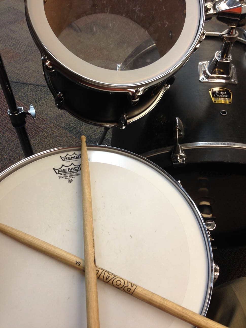 remo snare and drum sticks preview