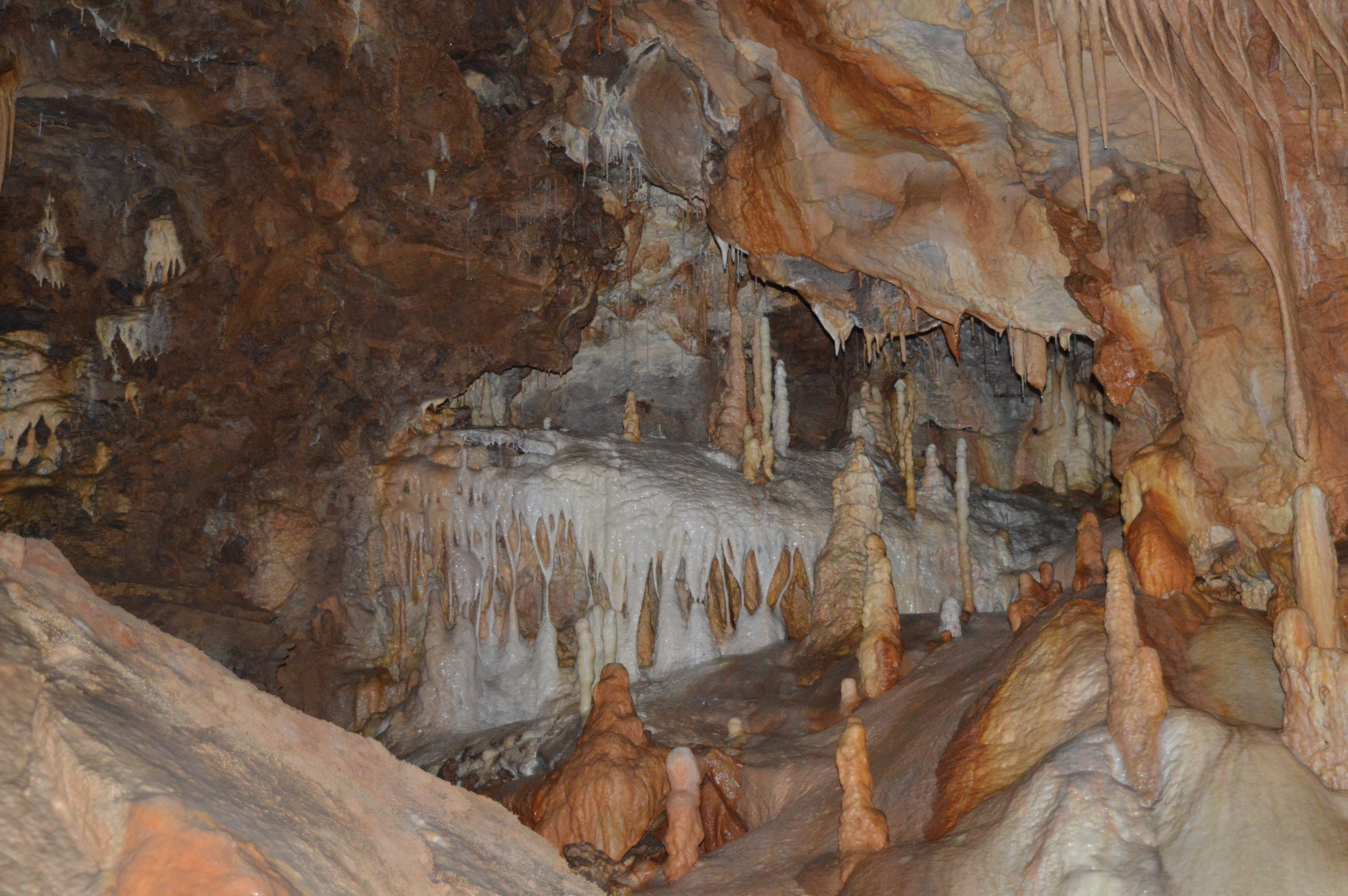 stalagmite formation