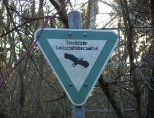 geschutzter landschaftsbestand teil signage thumbnail