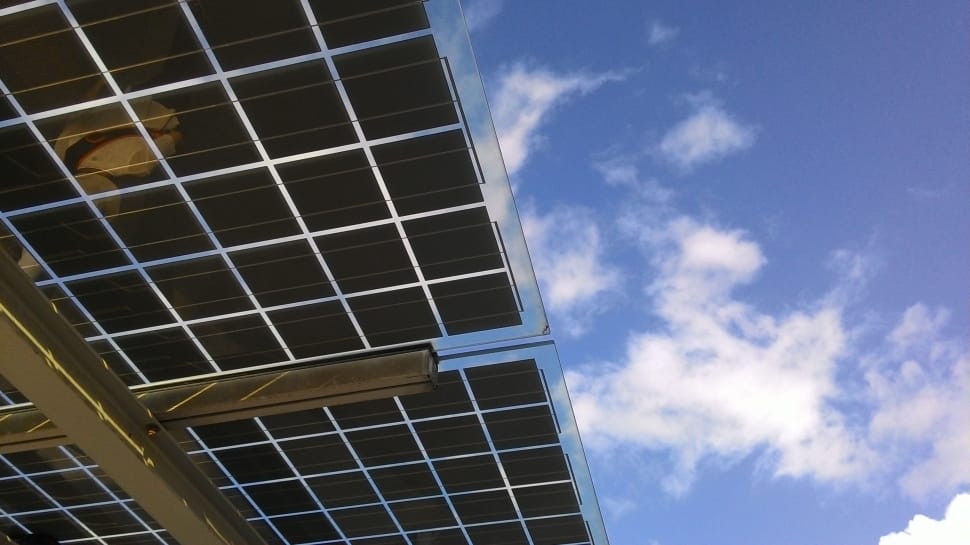 photo of solar panel during daytime preview