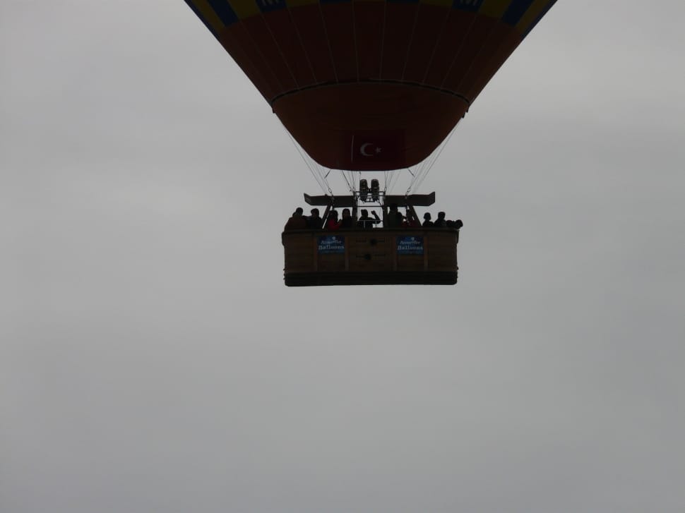 silhouette hot air balloon preview